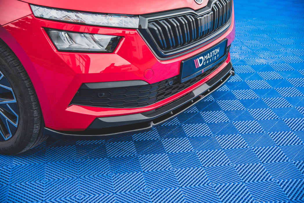 Maxton Design Front Splitter V.2 Skoda Kamiq Mk1