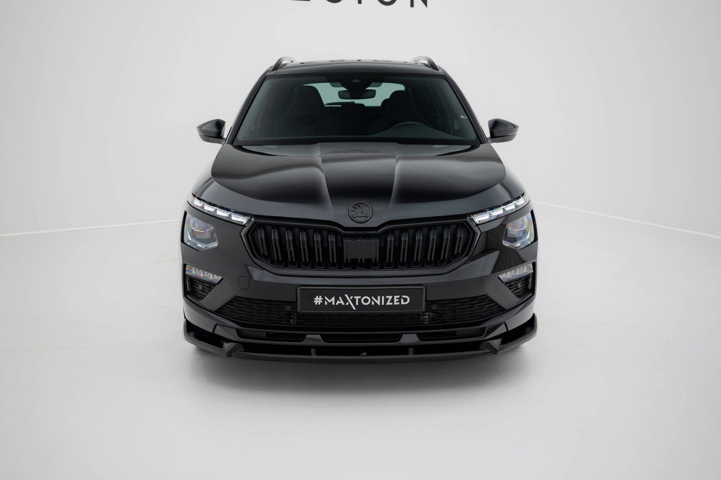 Maxton Design Front Splitter V.2 Skoda Kamiq Monte Carlo Mk1 Facelift