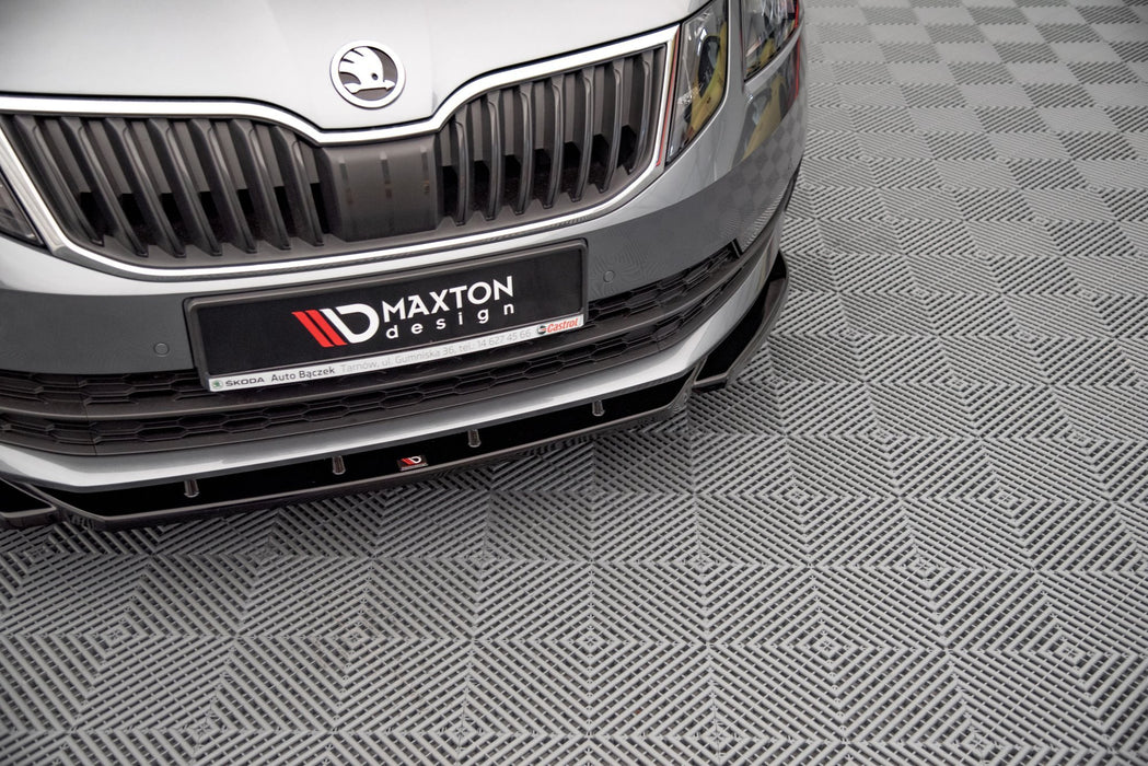 Maxton Design Front Splitter V.2 Skoda Octavia Mk3 Facelift