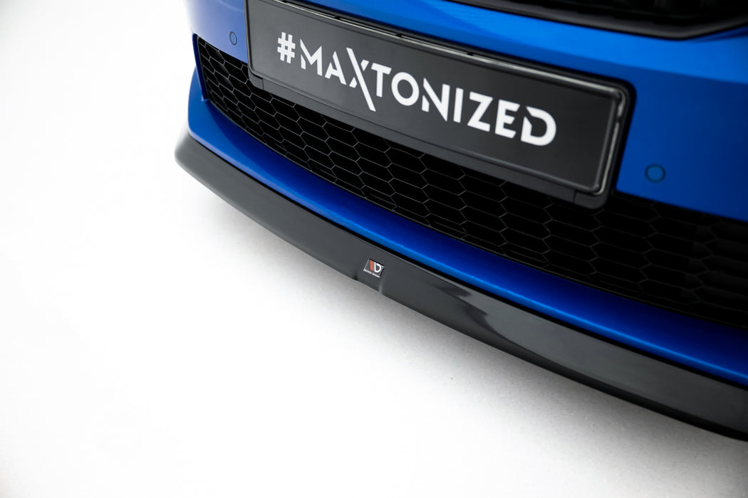 Maxton Design Front Splitter V.2 Skoda Octavia RS Mk3