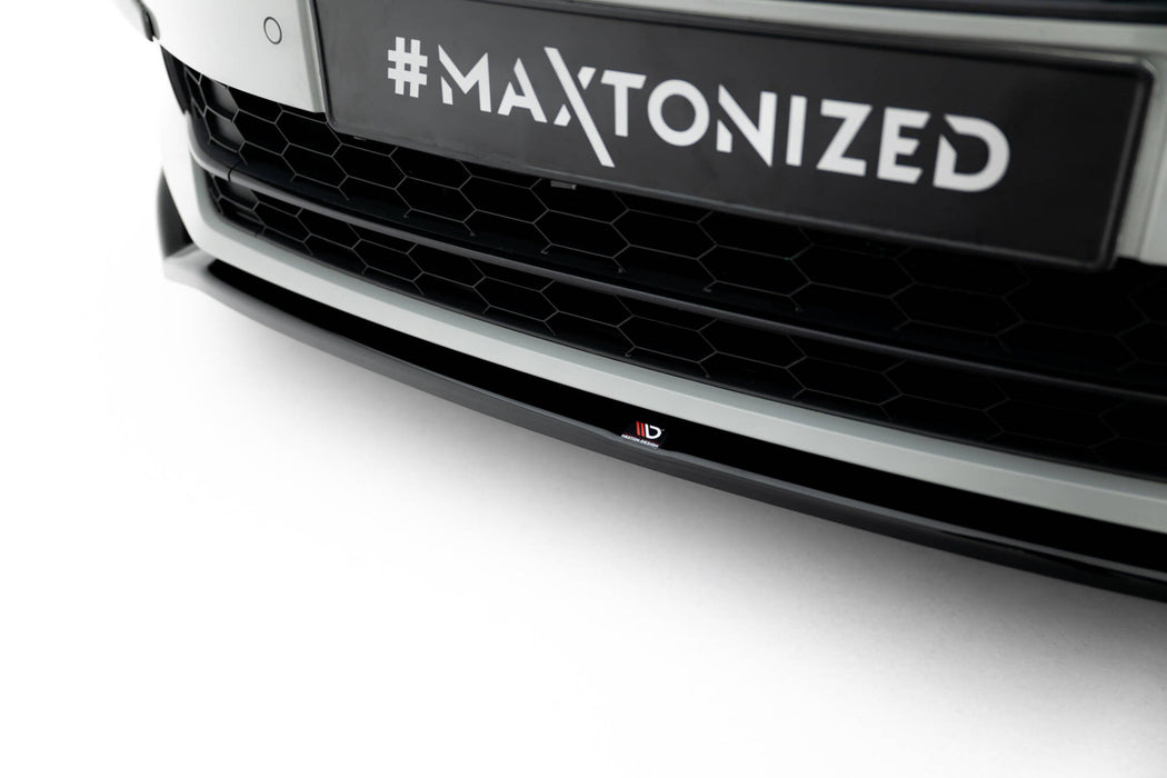Maxton Design Front Splitter V.2 Skoda Superb Liftback / Combi Mk3