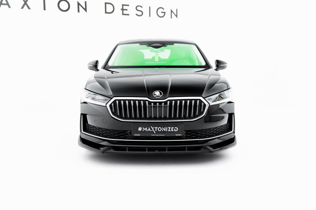 Maxton Design Front Splitter V.2 Skoda Superb Mk4
