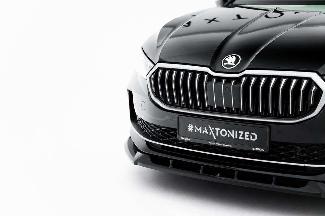 Maxton Design Front Splitter V.2 Skoda Superb Mk4