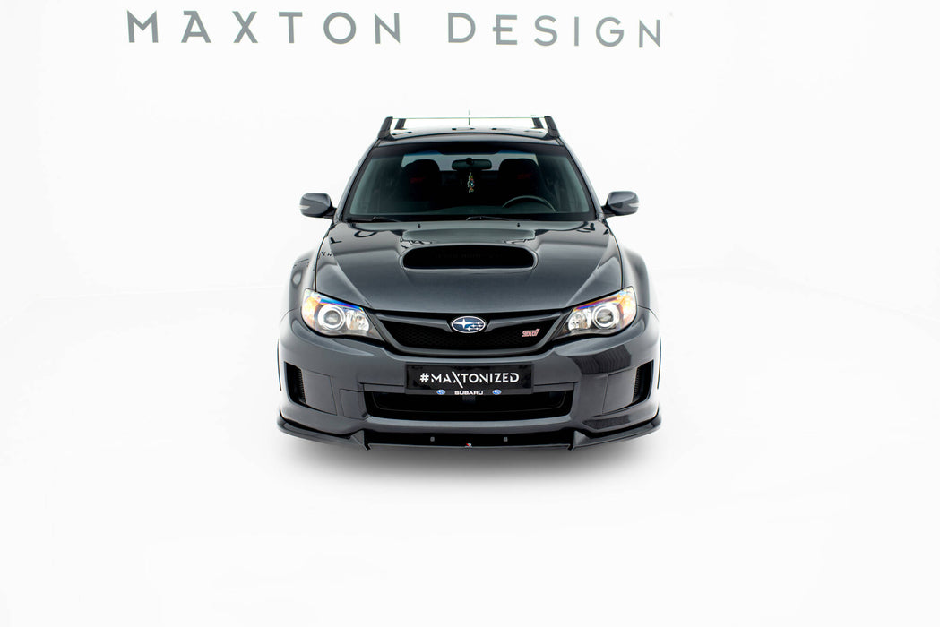 Maxton Design Front Splitter V.2 Subaru Impreza WRX STI Mk3 Facelift