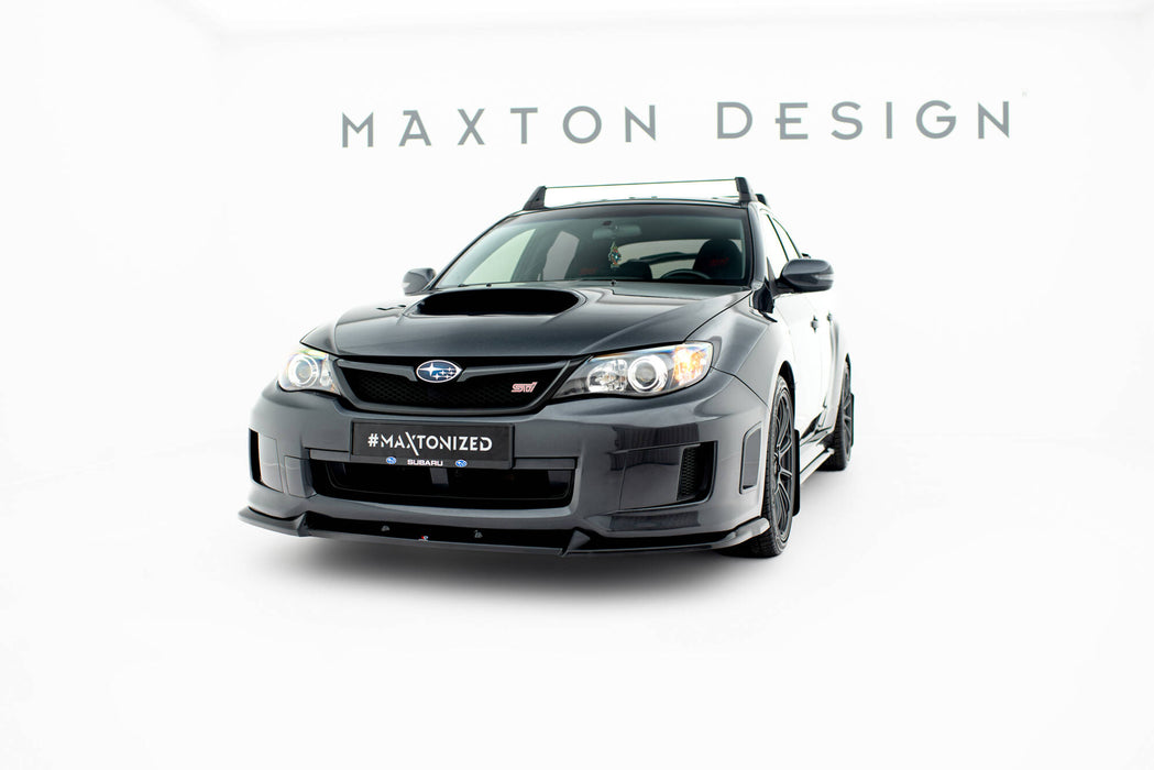 Maxton Design Front Splitter V.2 Subaru Impreza WRX STI Mk3 Facelift