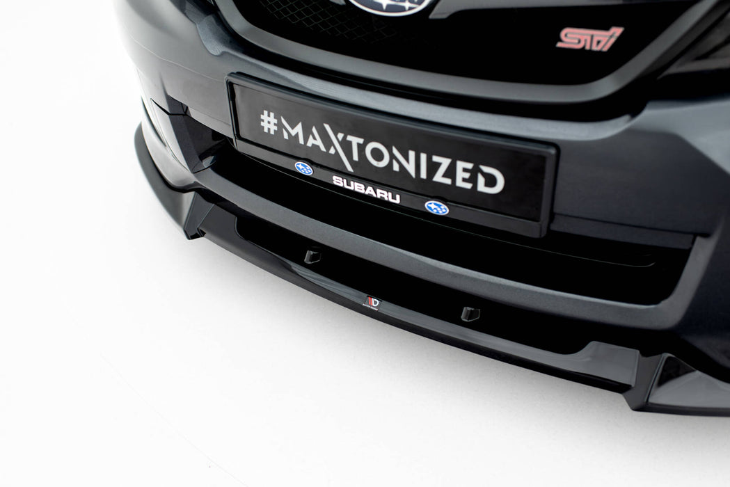 Maxton Design Front Splitter V.2 Subaru Impreza WRX STI Mk3 Facelift