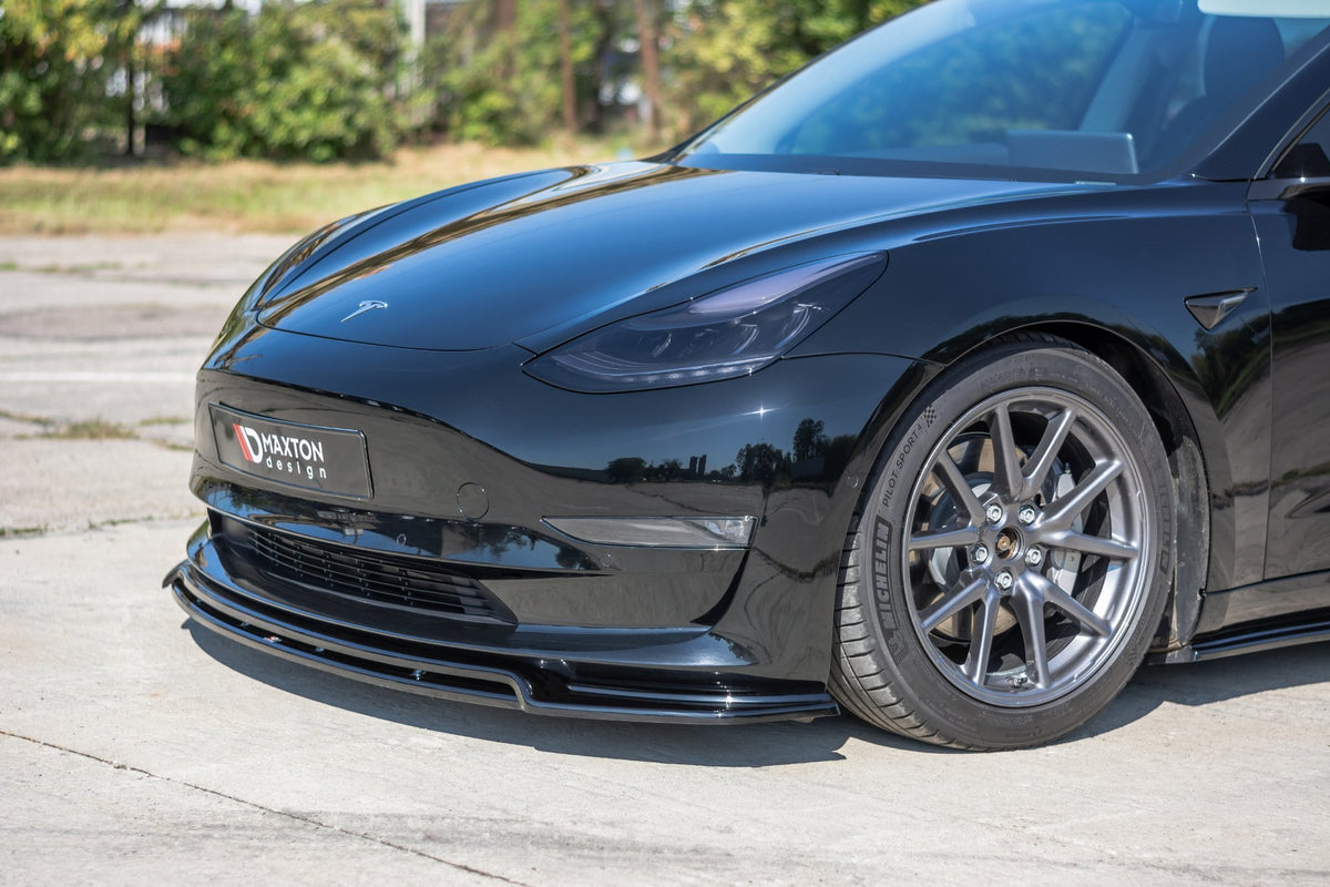 Maxton Design Front Splitter V.2 Tesla Model 3 — Maxton Design AU