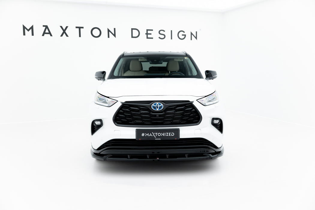 Maxton Design Front Splitter V.2 Toyota Highlander Mk4