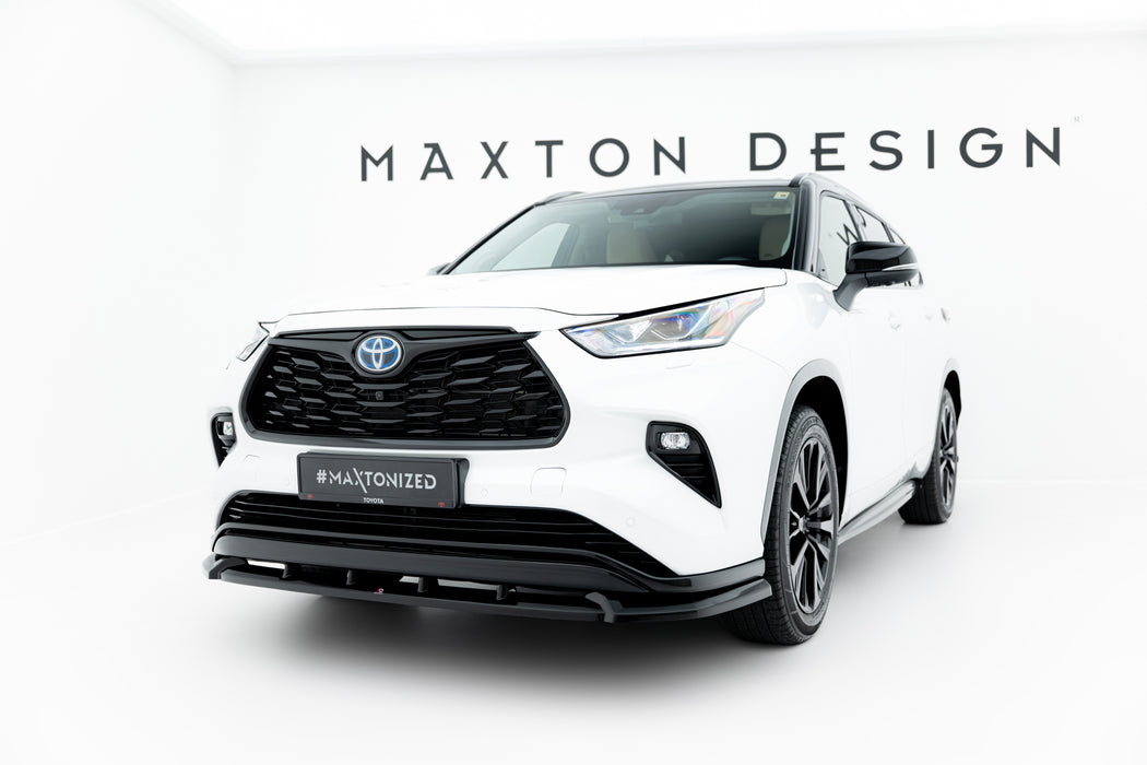 Maxton Design Front Splitter V.2 Toyota Highlander Mk4