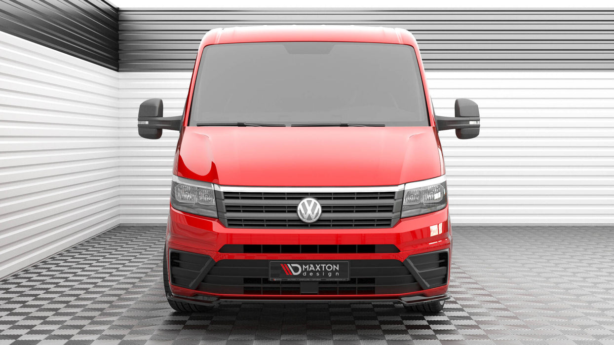 Maxton Design Front Splitter V.2 Volkswagen Crafter Mk2