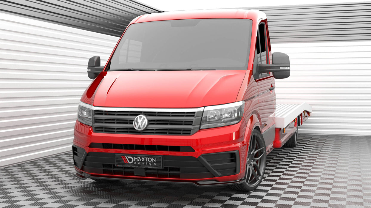 Maxton Design Front Splitter V.2 Volkswagen Crafter Mk2