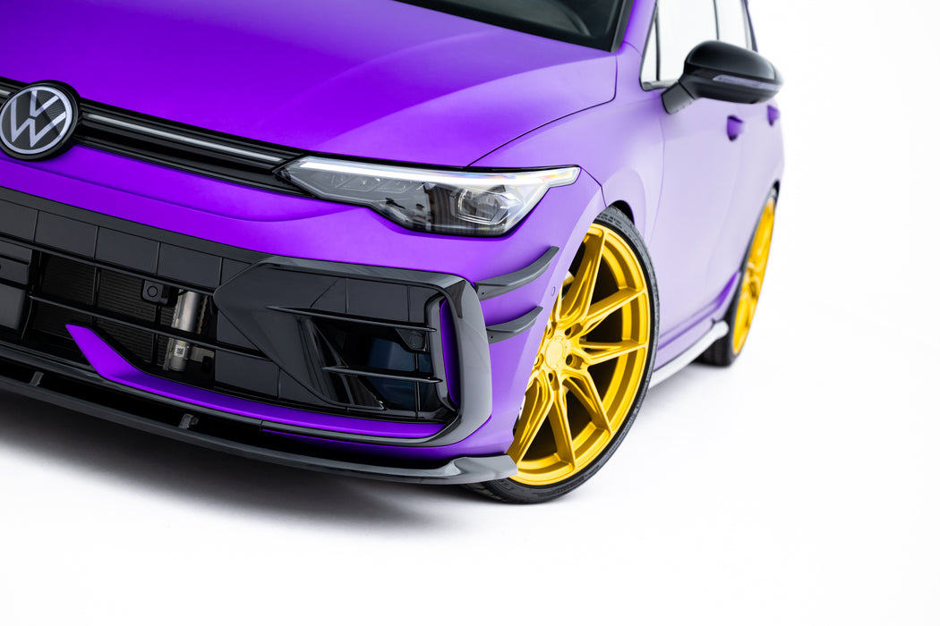 Maxton Design Front Splitter V.2 Volkswagen Golf R Mk8 Facelift