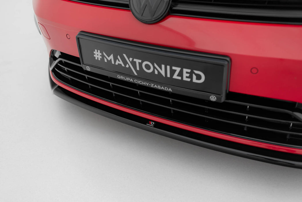 Maxton Design Front Splitter V.2 Volkswagen Golf R / R-Line Mk7 Facelift