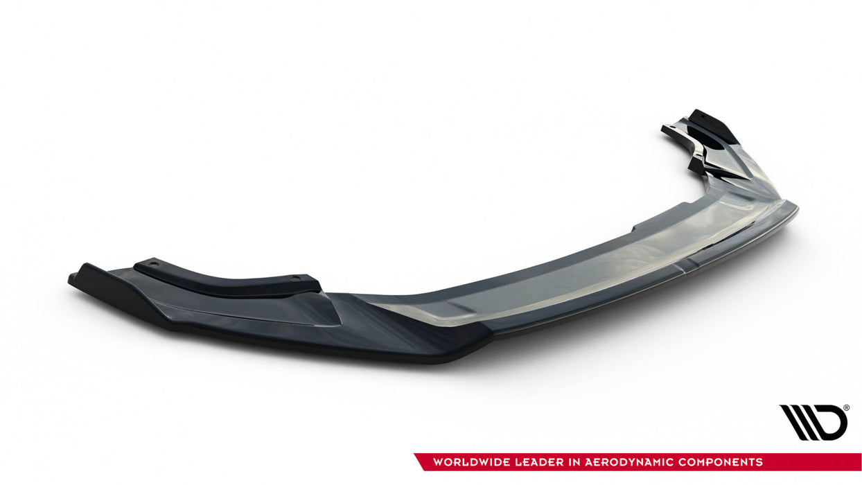 Maxton Design Front Splitter V.2 Volkswagen Golf R / R-Line Mk7 Facelift