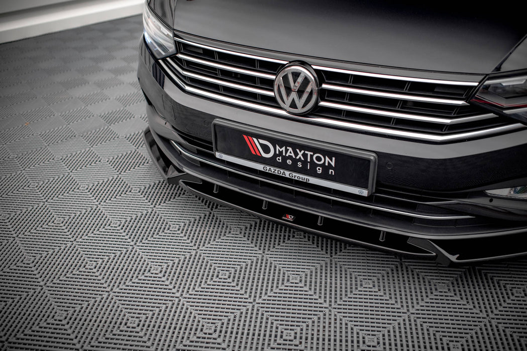 Maxton Design Front Splitter V.2 Volkswagen Passat B8 Facelift