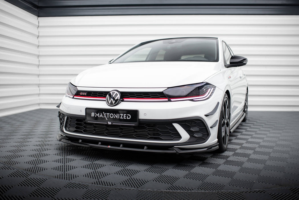 Maxton Design Front Splitter V.2 Volkswagen Polo GTI Mk6 Facelift