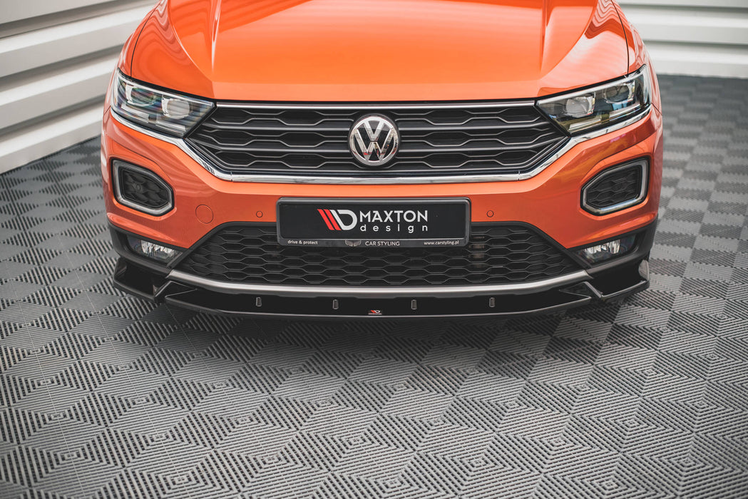 Maxton Design Front Splitter V.2 Volkswagen T-Roc Mk1