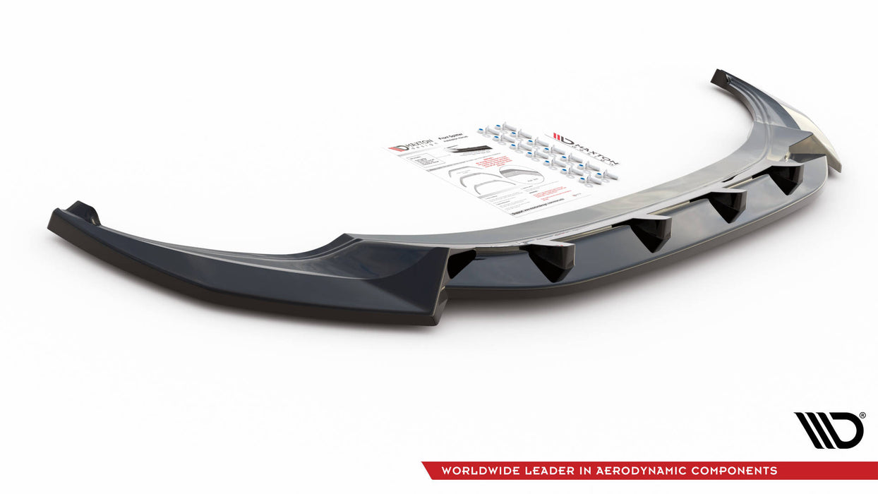 Maxton Design Front Splitter V.2 Volkswagen Tiguan R / R-Line Mk2 Facelift