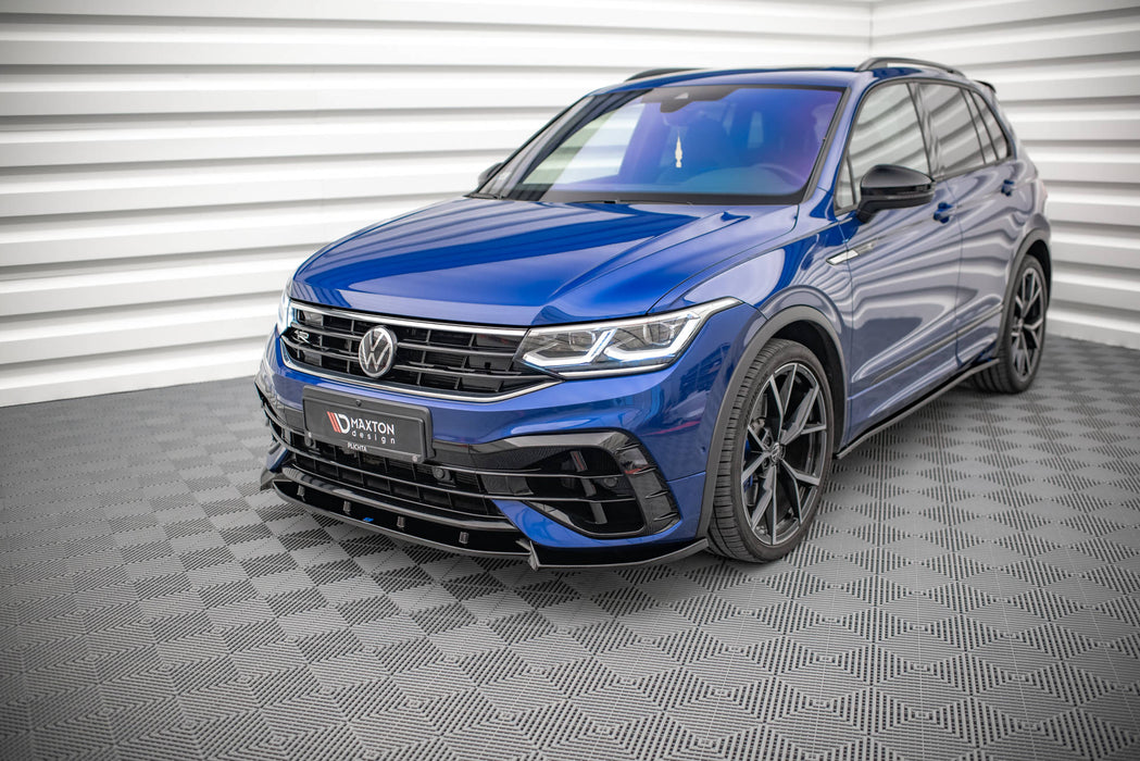 Maxton Design Front Splitter V.2 Volkswagen Tiguan R / R-Line Mk2 Facelift