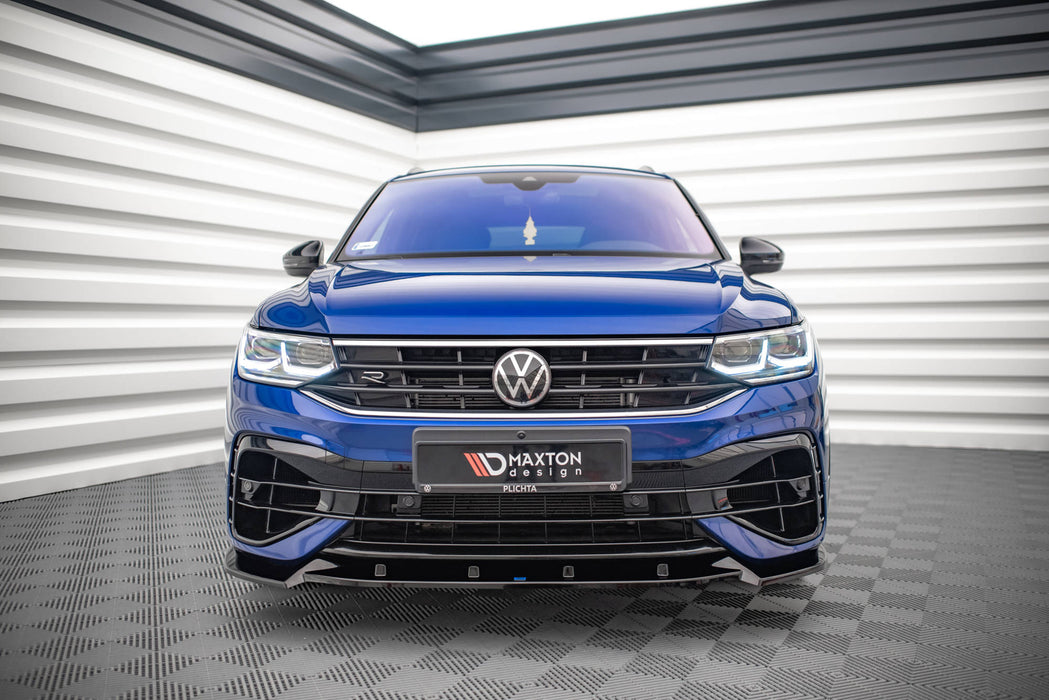 Maxton Design Front Splitter V.2 Volkswagen Tiguan R / R-Line Mk2 Facelift