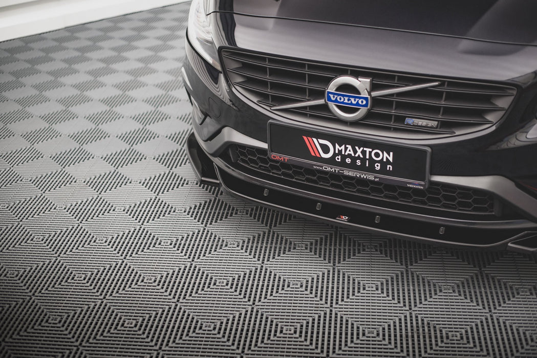 Maxton Design Front Splitter V.2 Volvo S60 R-Design Mk2 Facelift