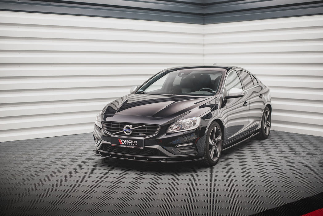 Maxton Design Front Splitter V.2 Volvo S60 R-Design Mk2 Facelift