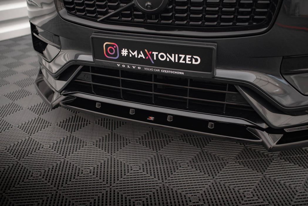 Maxton Design Front Splitter V.2 Volvo XC90 R-Design Mk2 Facelift