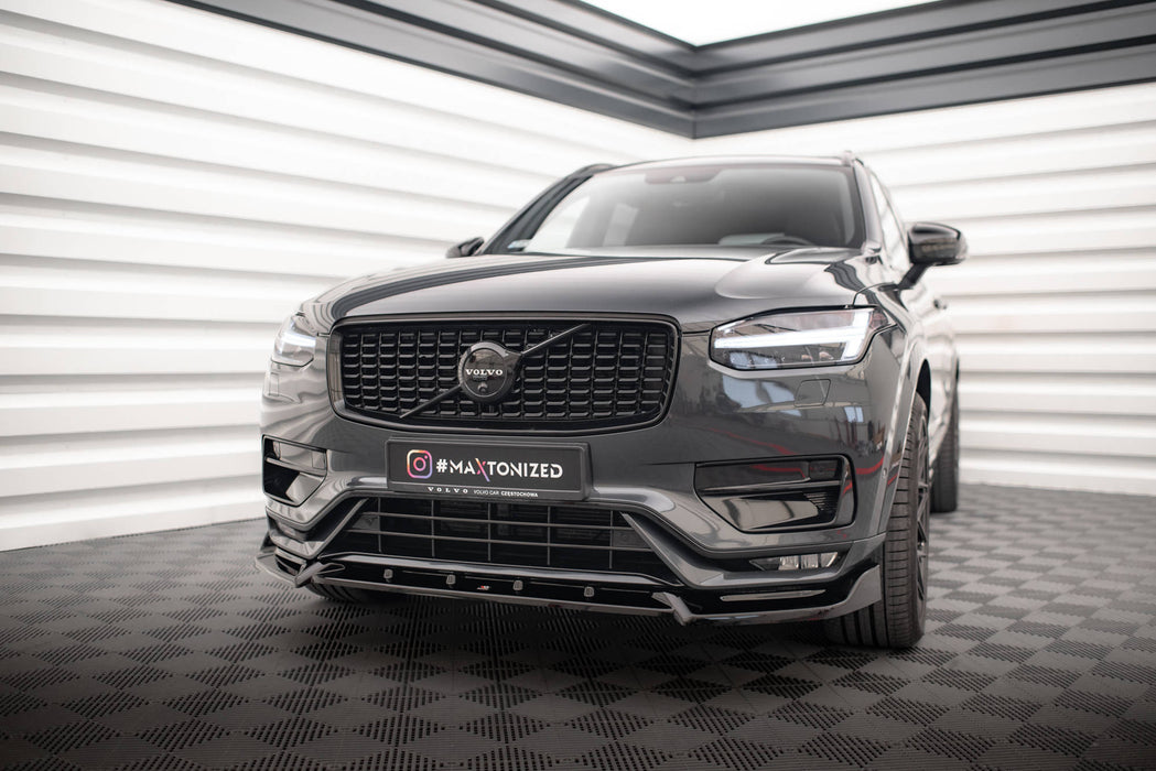 Maxton Design Front Splitter V.2 Volvo XC90 R-Design Mk2 Facelift
