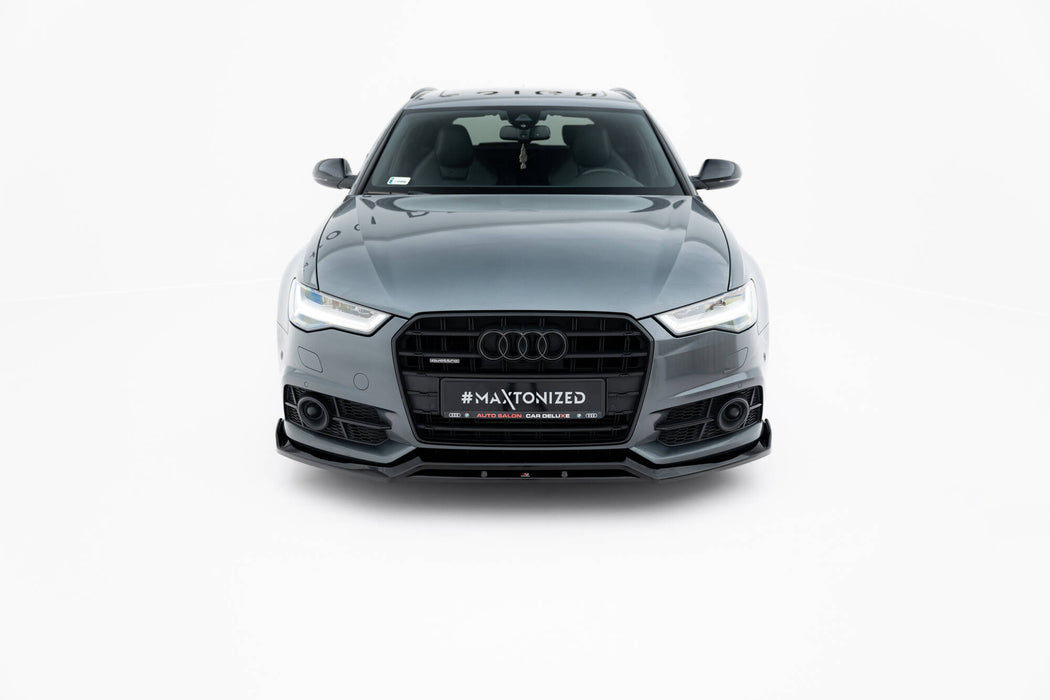 Maxton Design Front Splitter V.3 Audi A6 / A6 C7 S-line/ S6 C7 Facelift