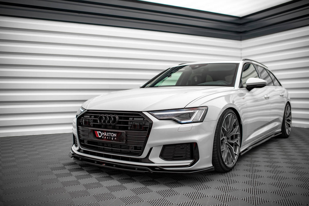 Maxton Design Front Splitter V.3 Audi A6 S-Line / S6 C8 / C8 Facelift