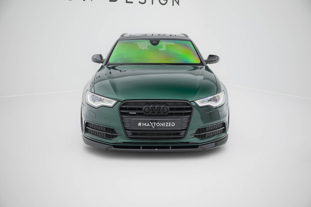 Maxton Design Front Splitter V.3 Audi A6 S-line / S6 C7