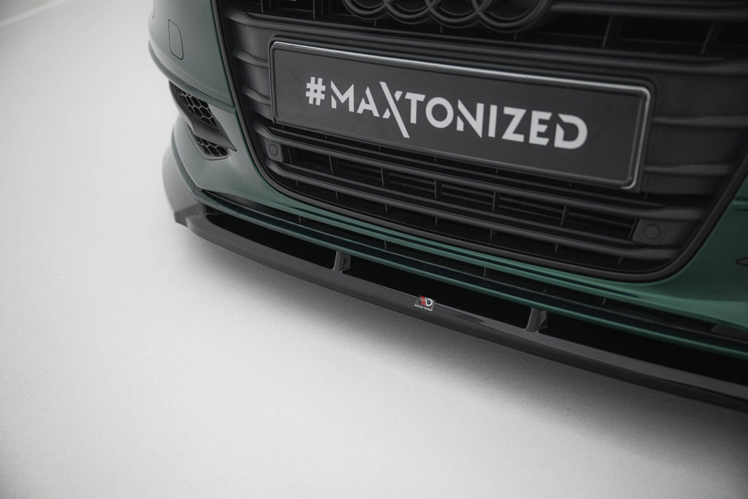 Maxton Design Front Splitter V.3 Audi A6 S-line / S6 C7