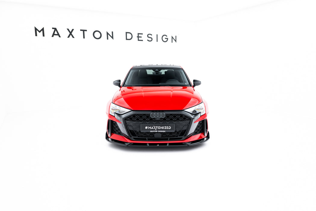 Maxton Design Front Splitter V.3 Audi RS3 Sedan 8Y Facelift