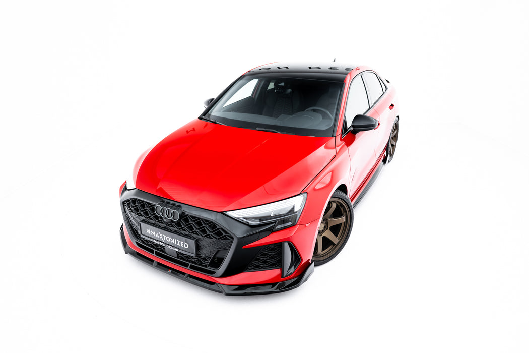Maxton Design Front Splitter V.3 Audi RS3 Sedan 8Y Facelift