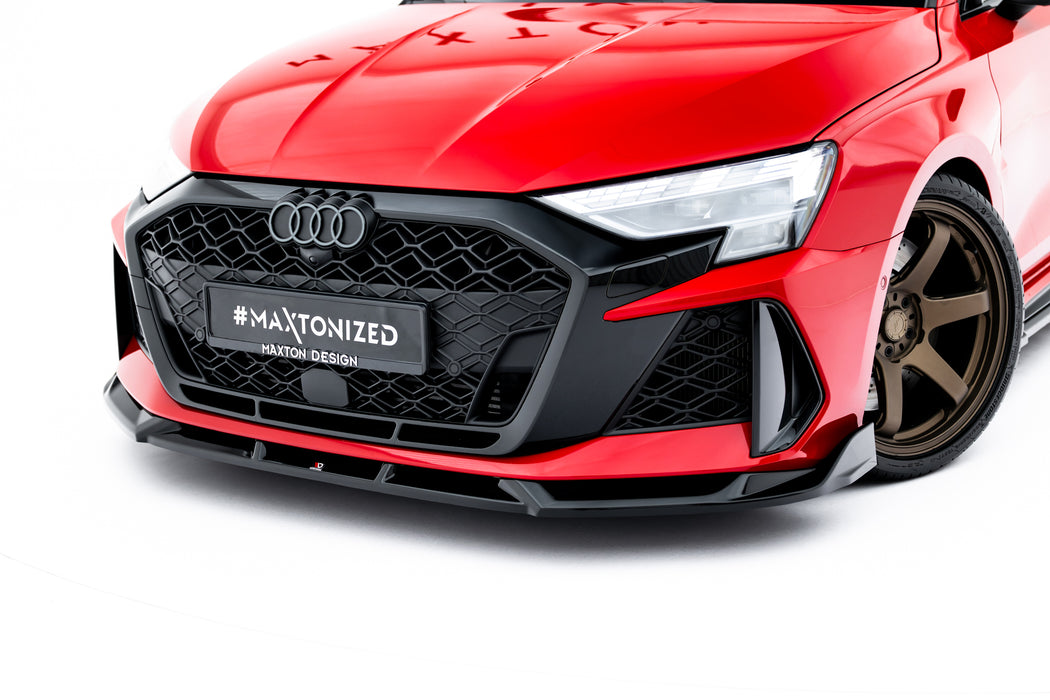 Maxton Design Front Splitter V.3 Audi RS3 Sedan 8Y Facelift