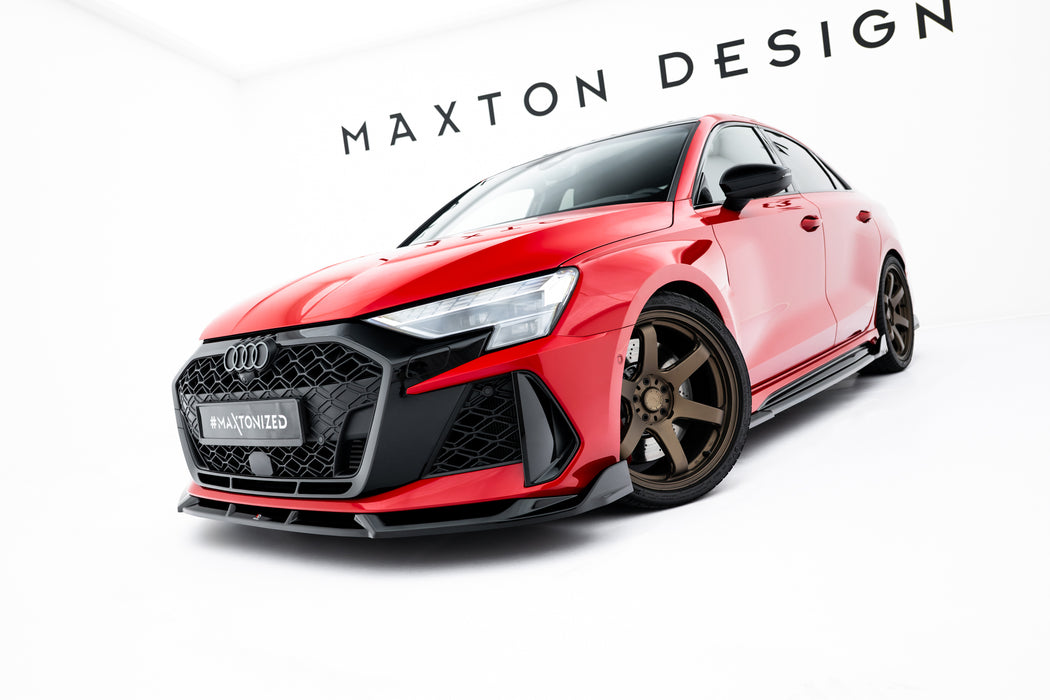 Maxton Design Front Splitter V.3 Audi RS3 Sedan 8Y Facelift