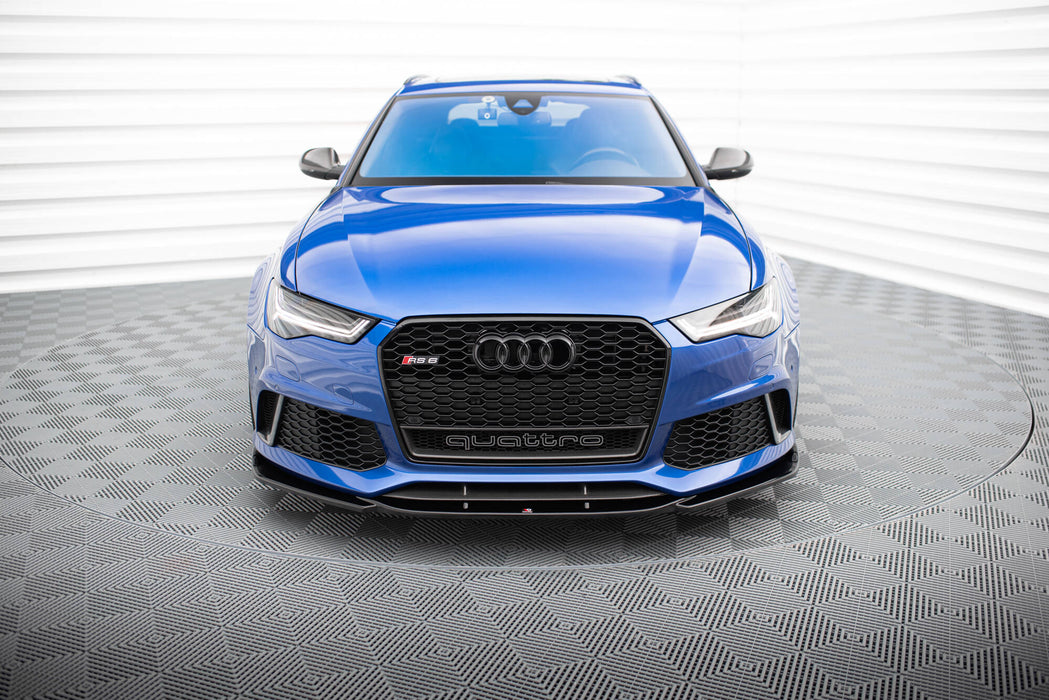 Maxton Design Front Splitter V.3 Audi RS6 C7 / C7 Facelift
