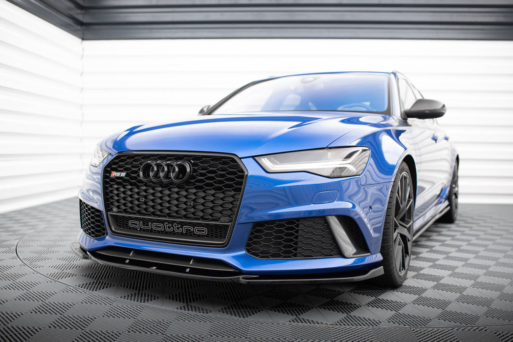 Maxton Design Front Splitter V.3 Audi RS6 C7 / C7 Facelift