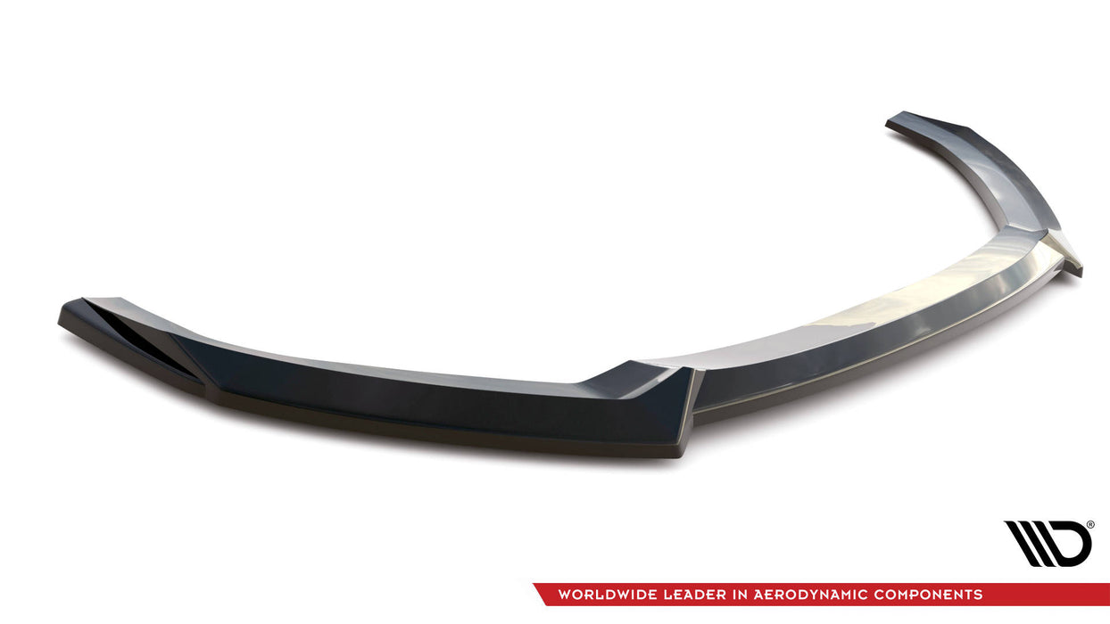 Maxton Design Front Splitter V.3 Audi S3 / A3 S-Line Sportback 8V Facelift