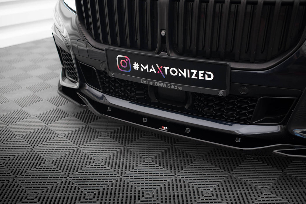 Maxton Design Front Splitter V.3 BMW 7 M-Pack G11 / G12 Facelift