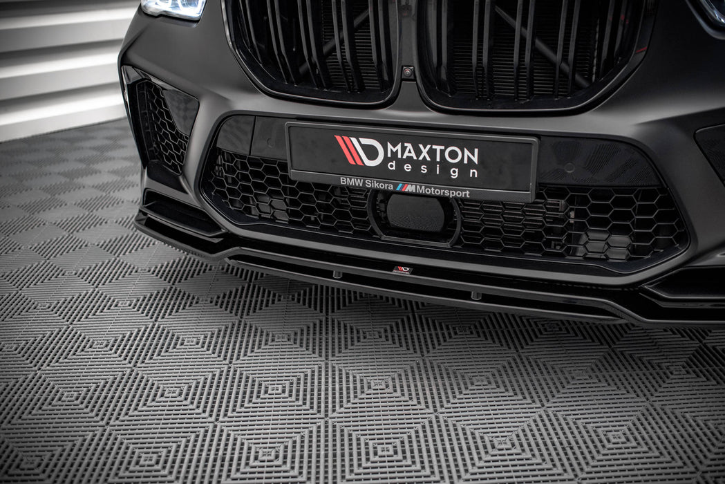 Maxton Design Front Splitter V.3 BMW  X5M F95