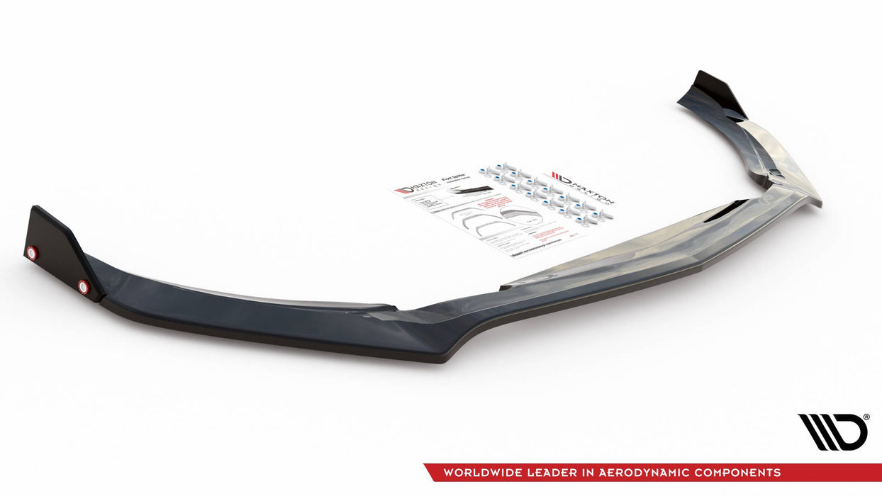 Maxton Design Front Splitter V.3 + Flaps Mercedes-AMG A 45 S Aero Pack W177