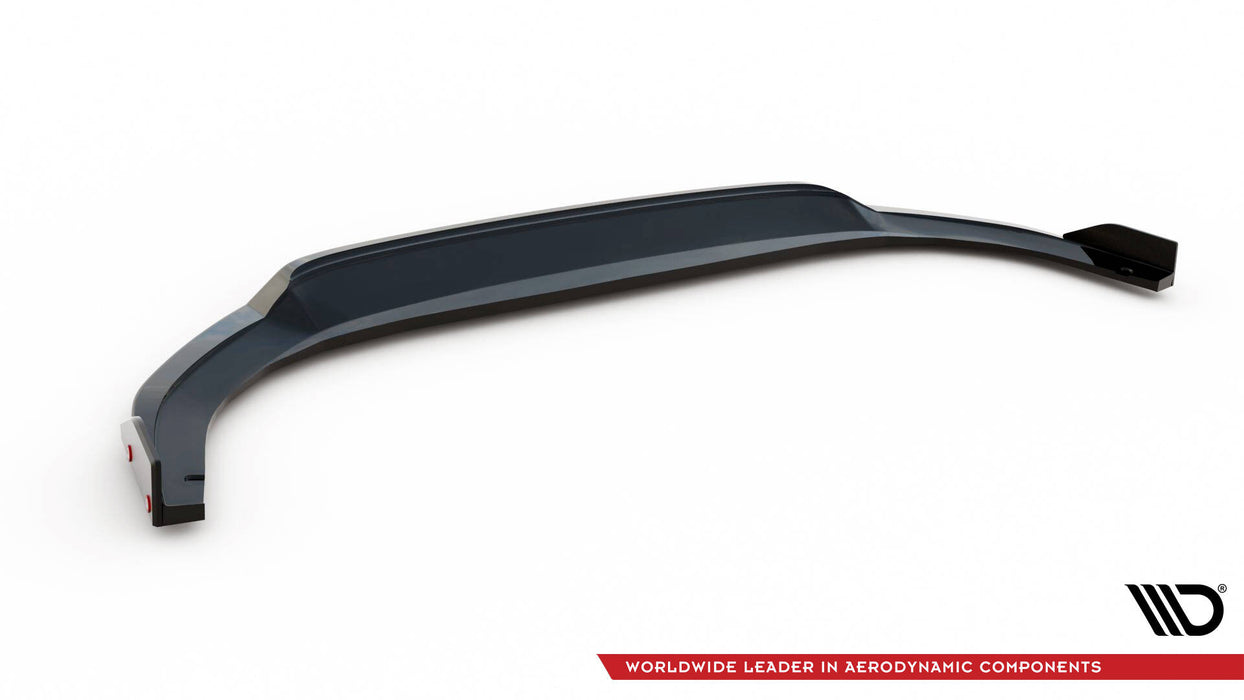 Maxton Design Front Splitter V.3 + Flaps Volkswagen Golf GTI / GTE / R-Line Mk8 Facelift