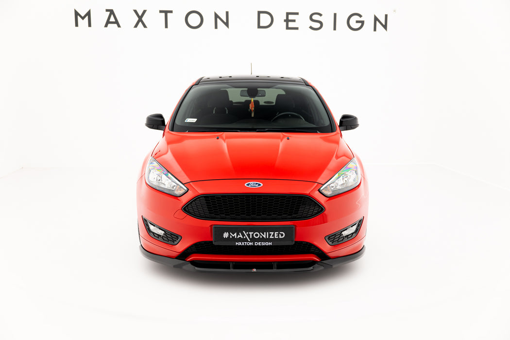 Maxton Design Front Splitter V.3 Ford Focus ST-Line Mk3 Facelift