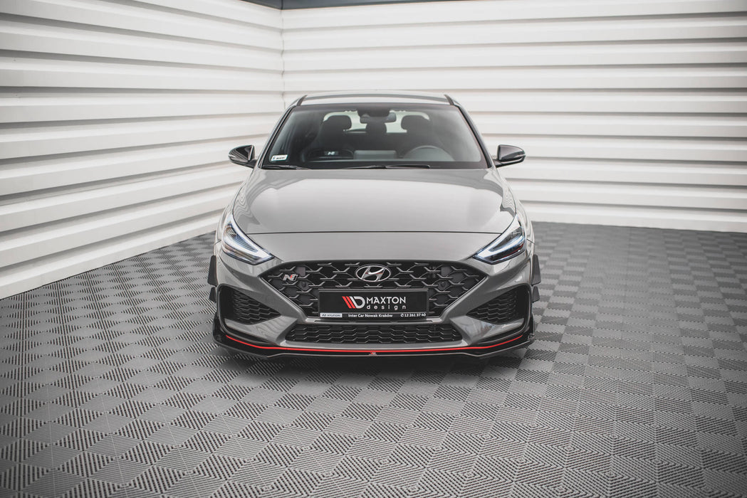 Maxton Design Front Splitter V.3 Hyundai I30 N / I30 N-Line Hatchback/Fastback Mk3 Facelift