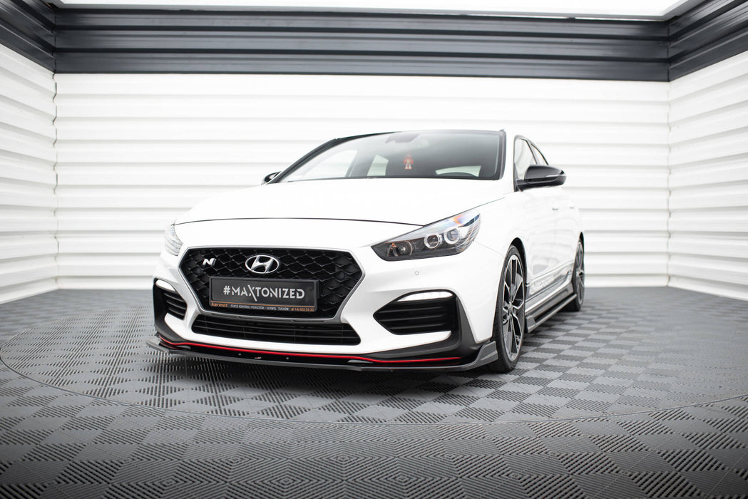 Maxton Design Front Splitter V.3 Hyundai I30 N Mk3 Hatchback/ Fastback