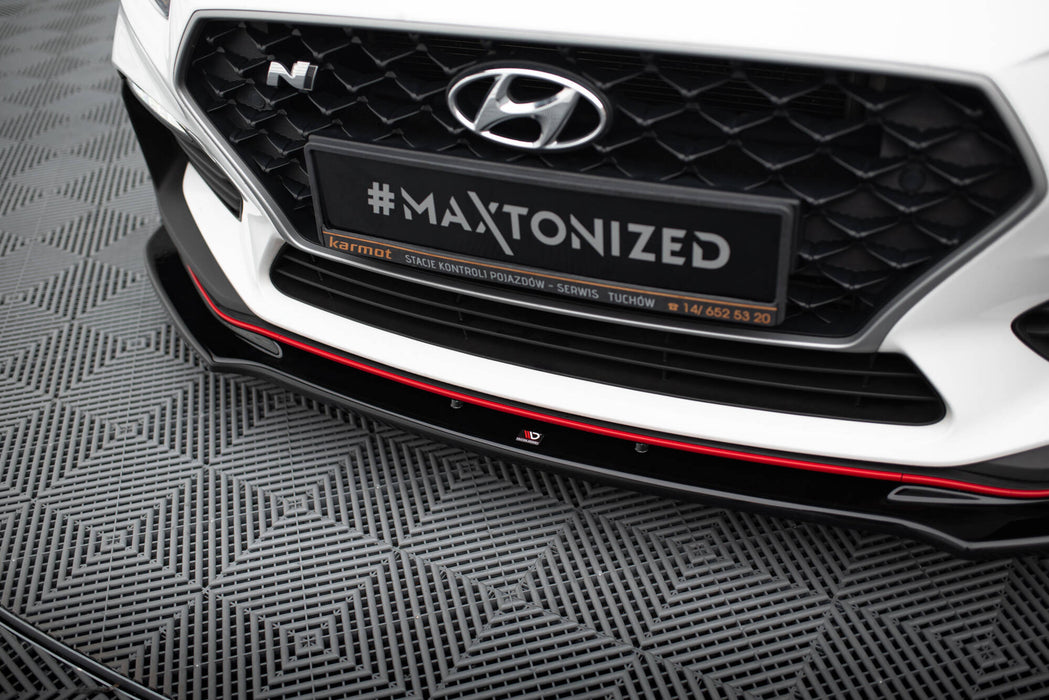Maxton Design Front Splitter V.3 Hyundai I30 N Mk3 Hatchback/ Fastback