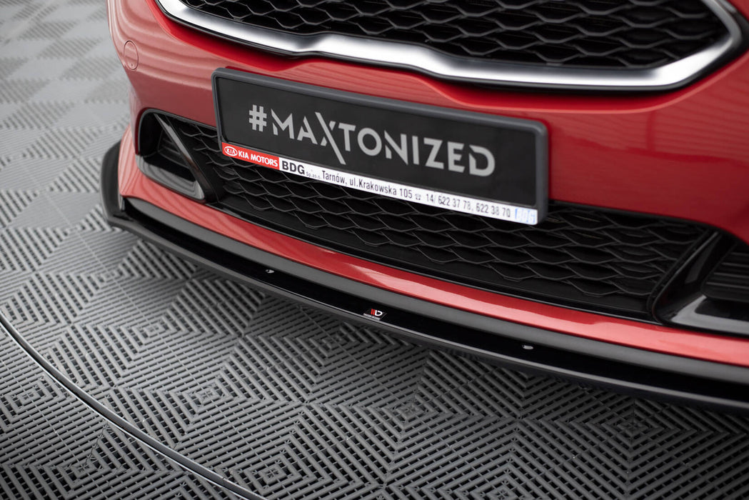 Maxton Design Front Splitter V.3 Kia Ceed GT / GT-Line Mk3 / Proceed Mk1