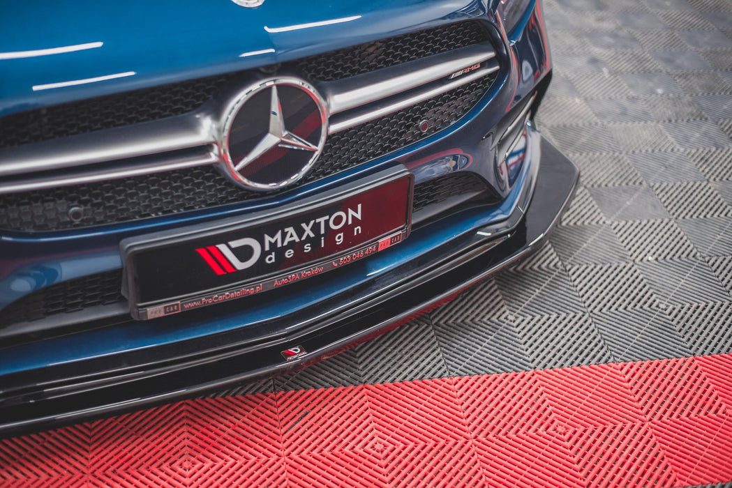 Maxton Design Front Splitter V.3 Mercedes A35 AMG Aero W177