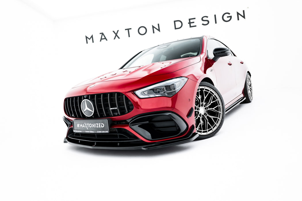 Maxton Design Front Splitter V.3 Mercedes-AMG CLA 45 Aero C118